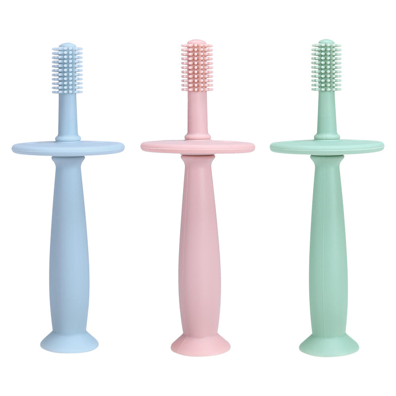 Toothbrush teether