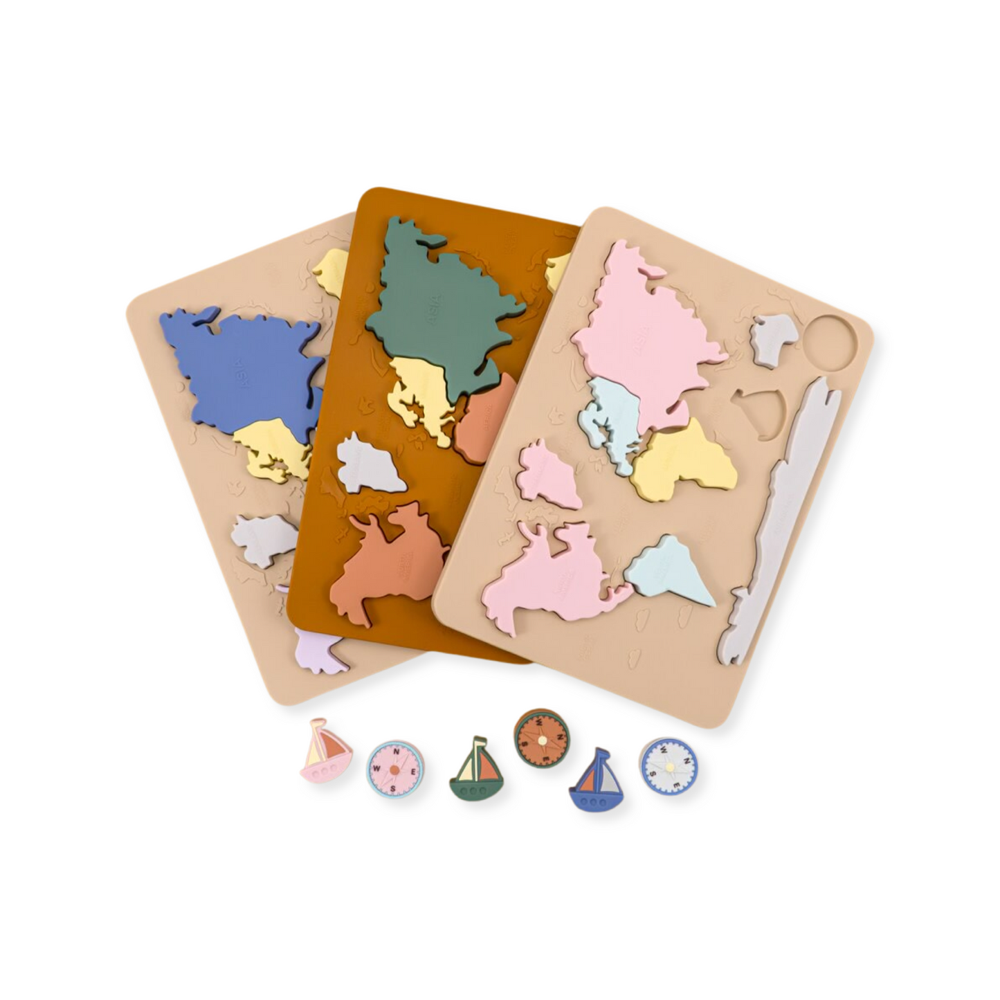 Silicone World Map Puzzle