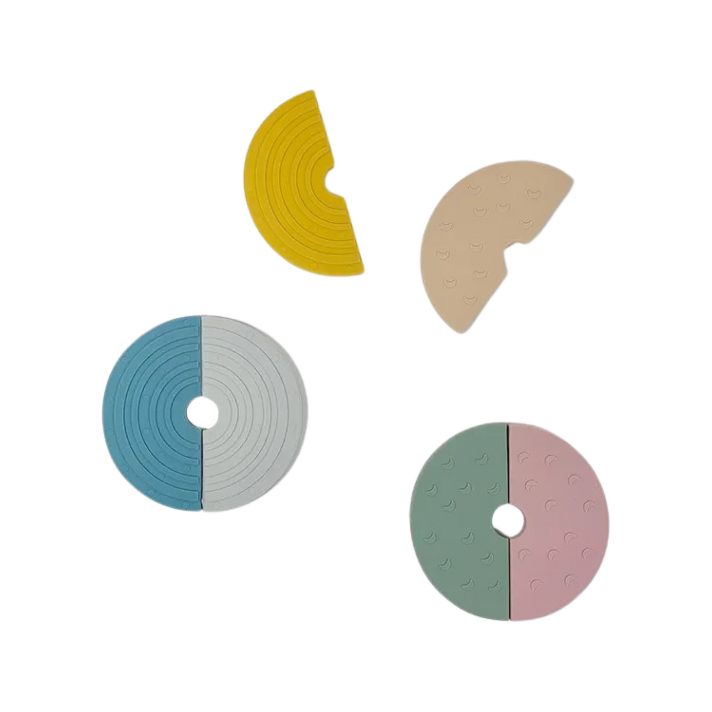 Silicone Moon Teether